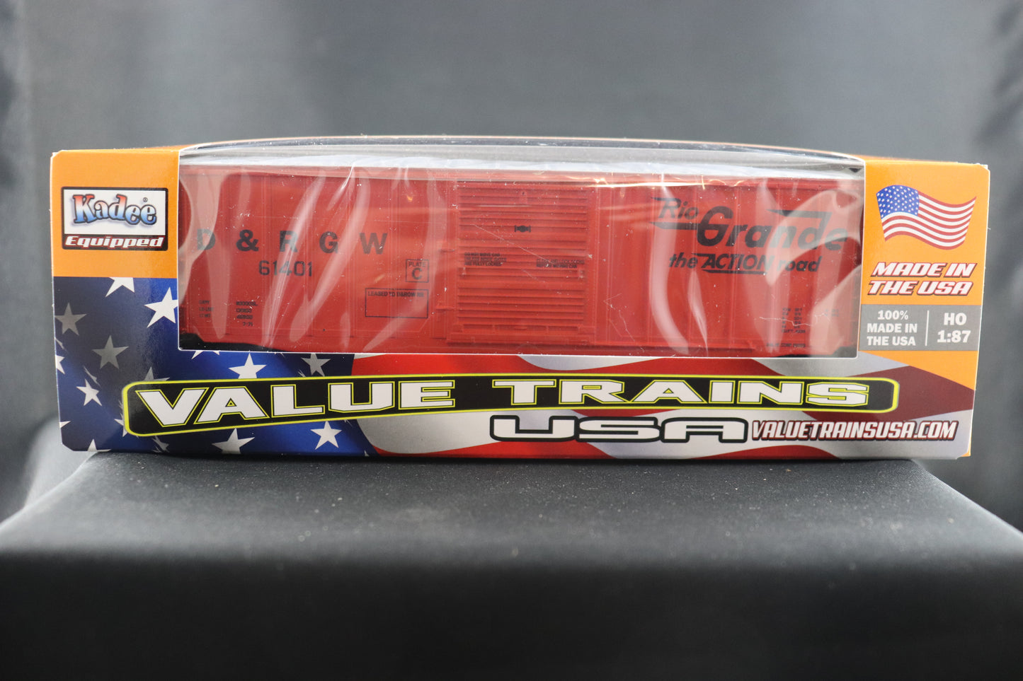 Value Trains Rio Grande D&RGW Boxcar