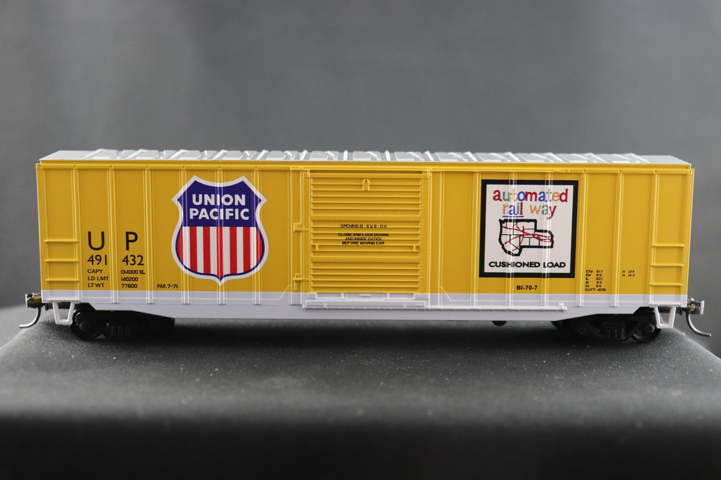Value Trains Union Pacific Automated Railway Boxcar