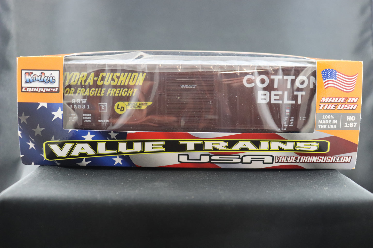 Value Trains Cotton Belt Hydra Cushion Boxcar