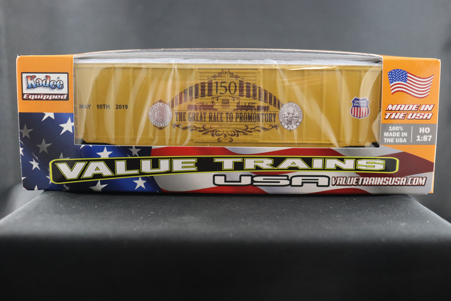 Value Trains Union Pacific Great Race Boxcar