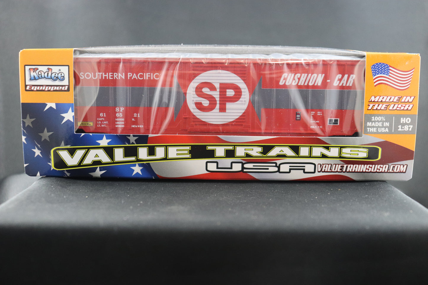 Value Trains Southern Pacific SP Cushion Car Boxcar #616521