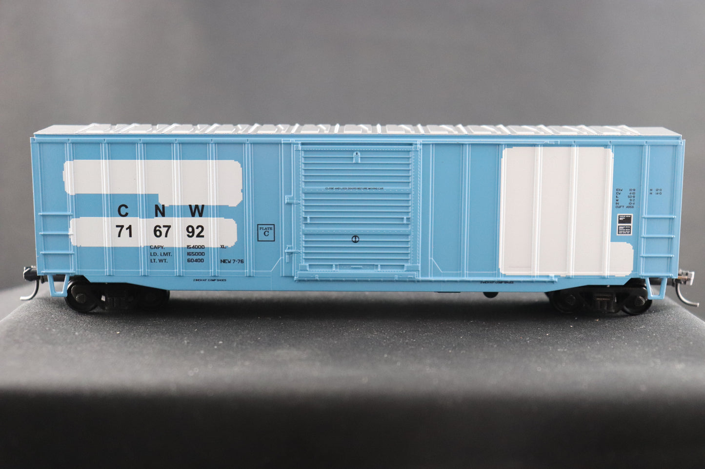 Value Trains CNW Ex-RI Blue Boxcar #716792