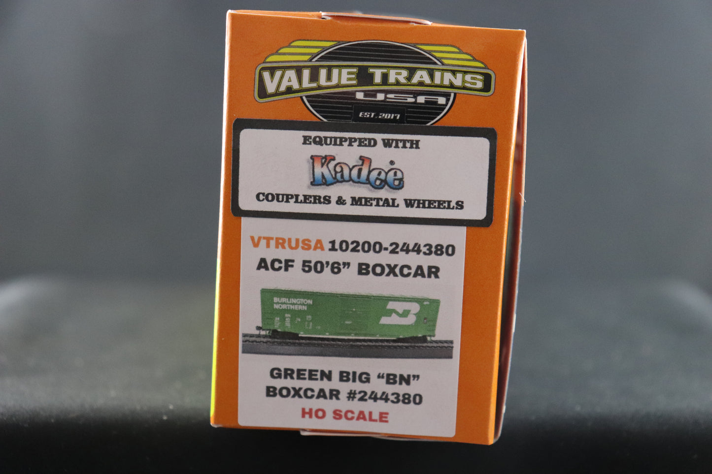 Value Trains Burlington Northern Big BN Boxcar #244380