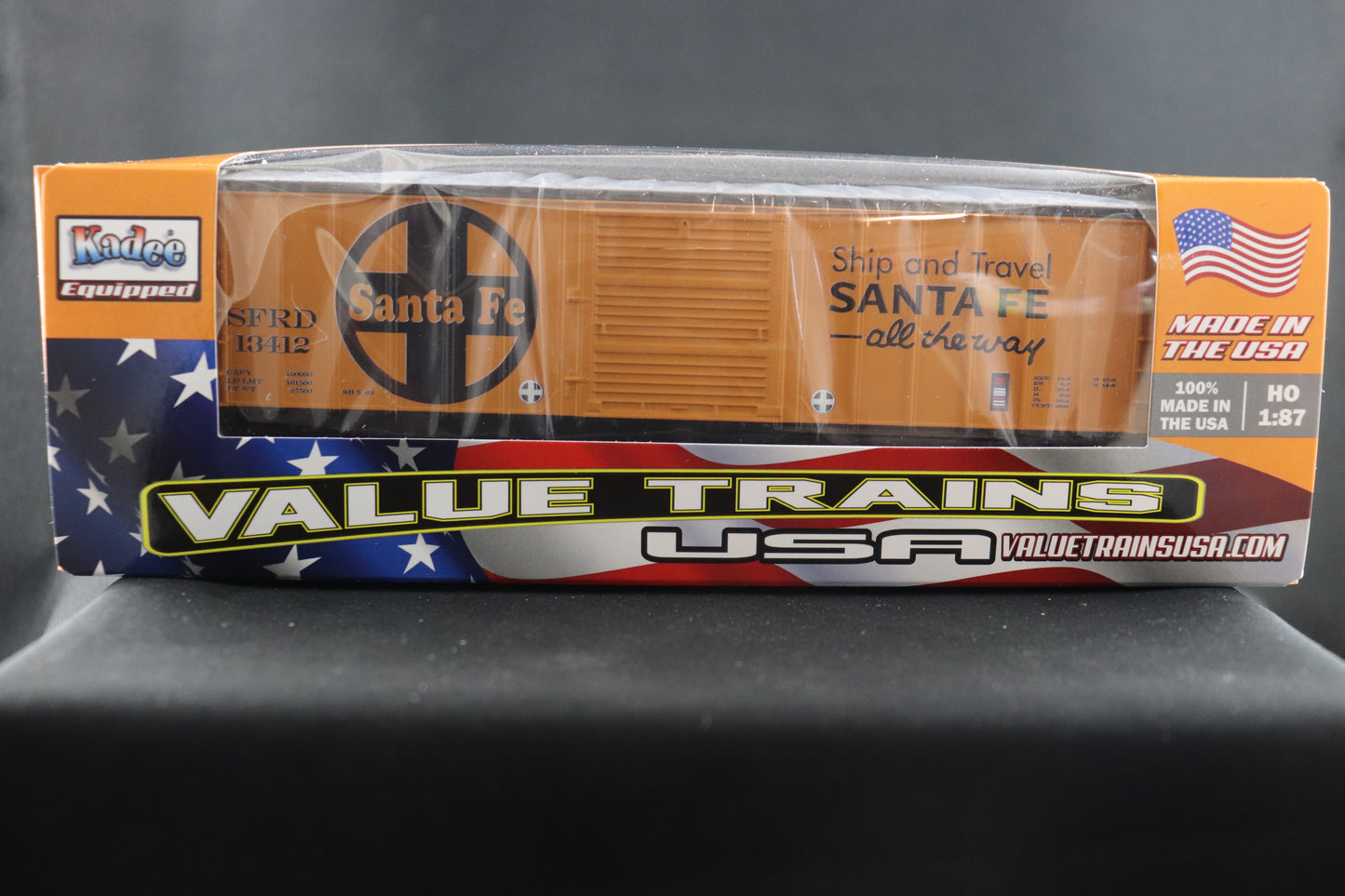 Value Trains Santa Fe "All The Way" Boxcar # 13413