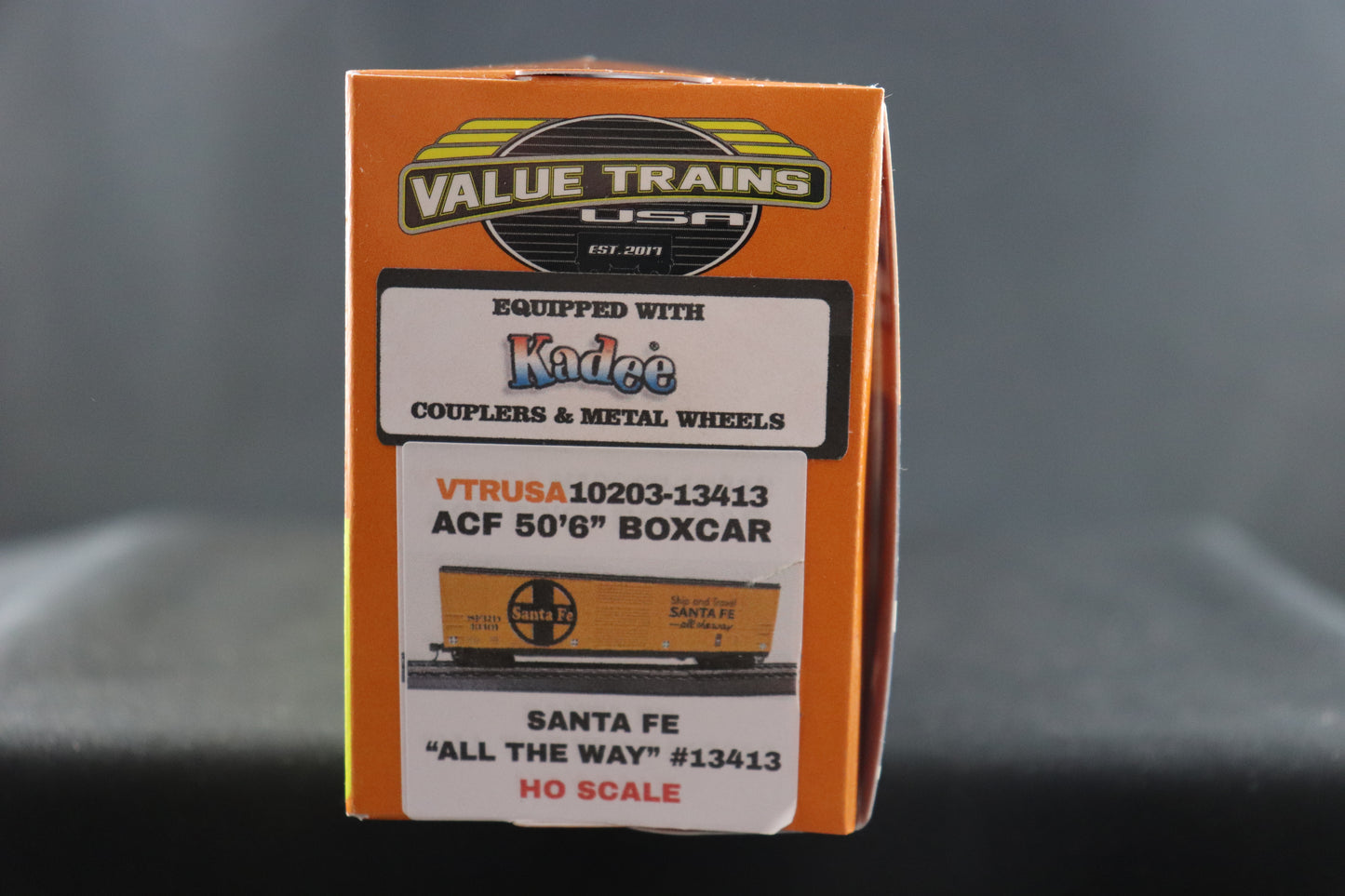 Value Trains Santa Fe "All The Way" Boxcar # 13413