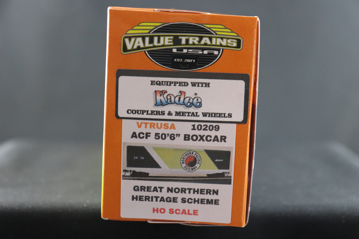 Value Trains Northern Pacific Heritage Boxcar