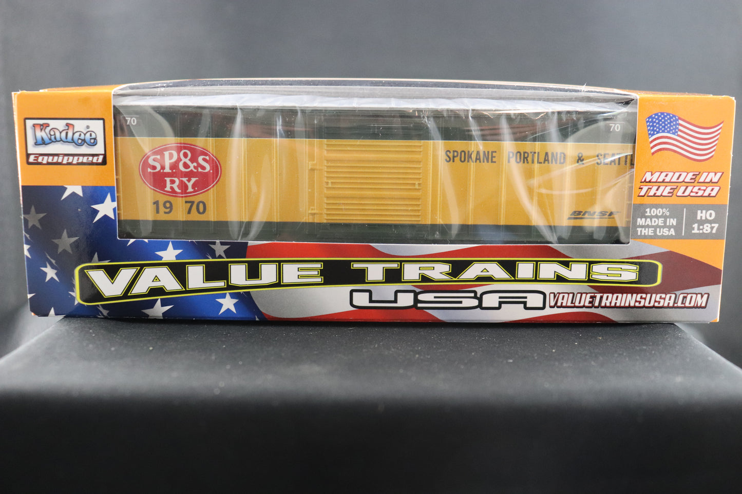 Value Trains Spokane Portland & Seattle Heritage Boxcar