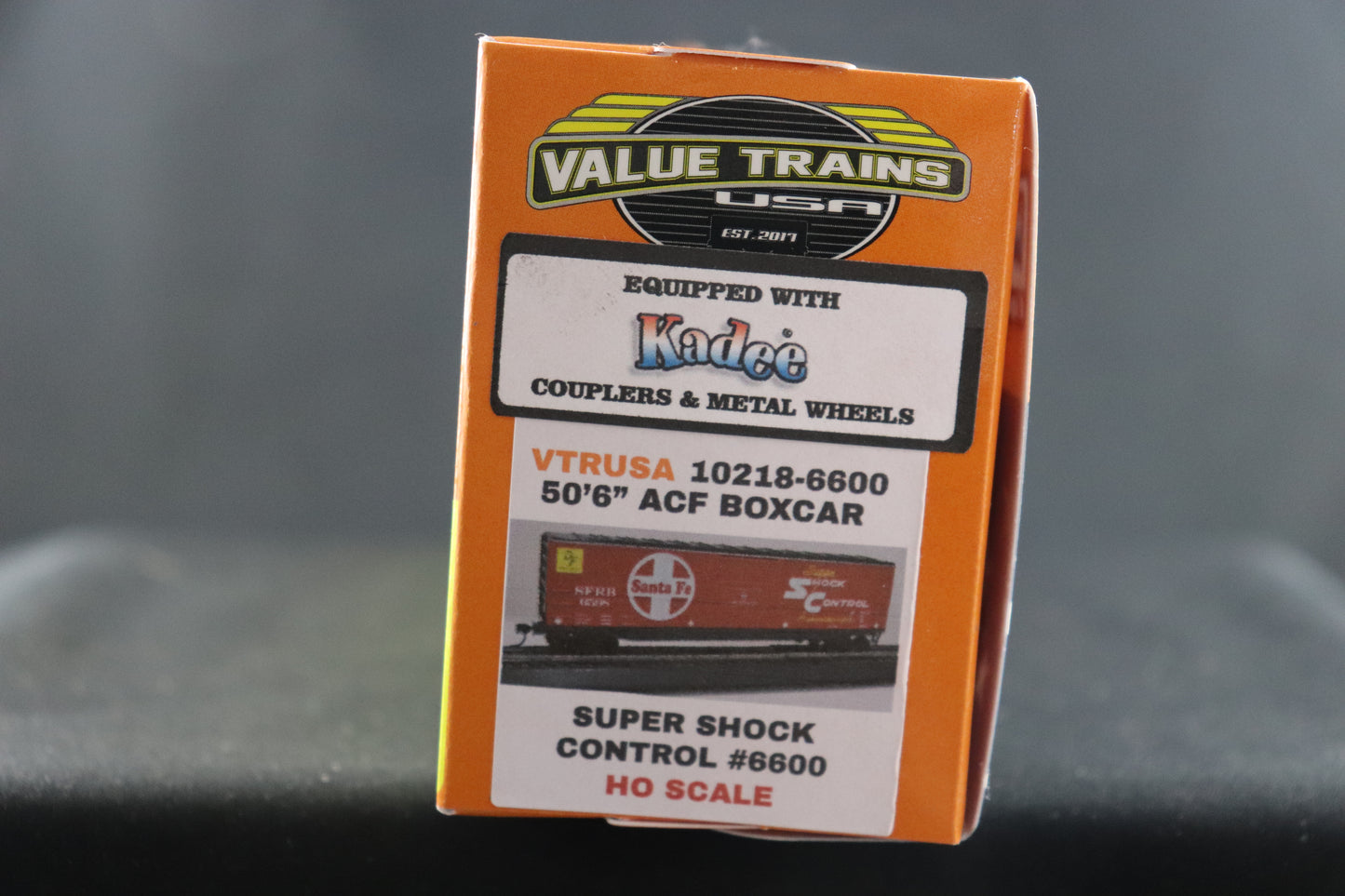 Value Trains SFRB Super Shock Control Boxcar #6600