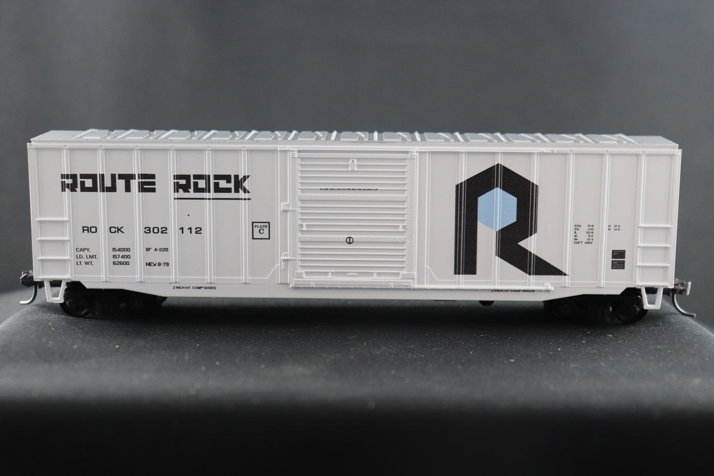 Value Trains Route Rock White R.O.C.K. Boxcar #302112