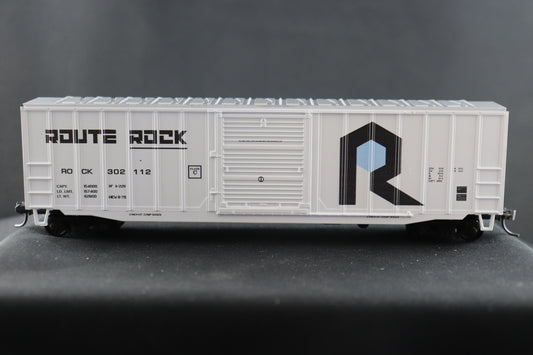 Value Trains Route Rock White R.O.C.K. Boxcar #302112