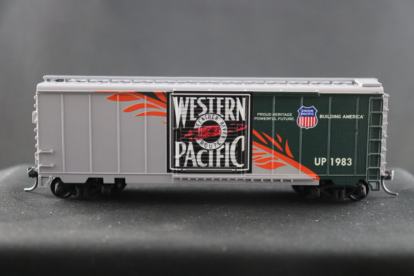 Value Trains 40' PS-1 Western Pacific Heritage Boxcar #40-006