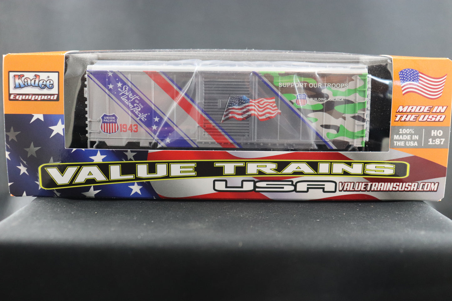 Value Trains 40' PS-1 Spirit of the Union Pacific Heritage Boxcar