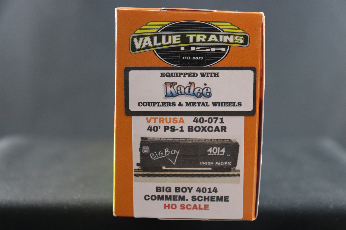Value Trains 40' P-1 Big Boy 4014 Commem Boxcar