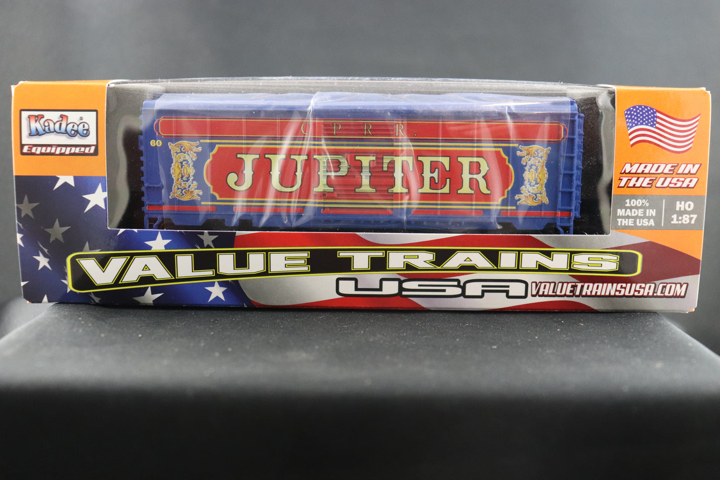 Value Trains 40' PS-1 CPRR Jupiter 60 Commem Boxcar