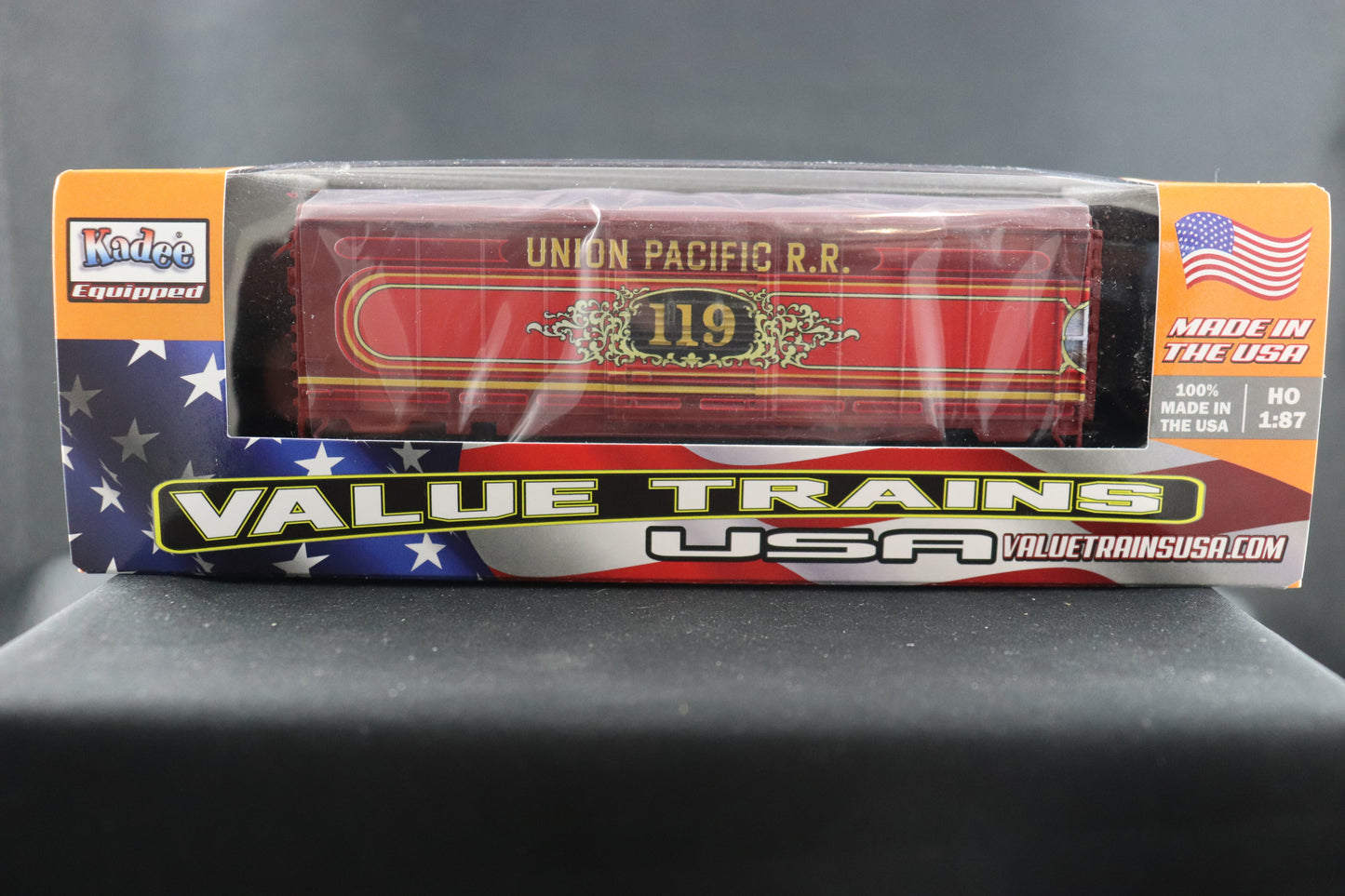 Value Trains 40' PS-1 UP 119 Commem Boxcar