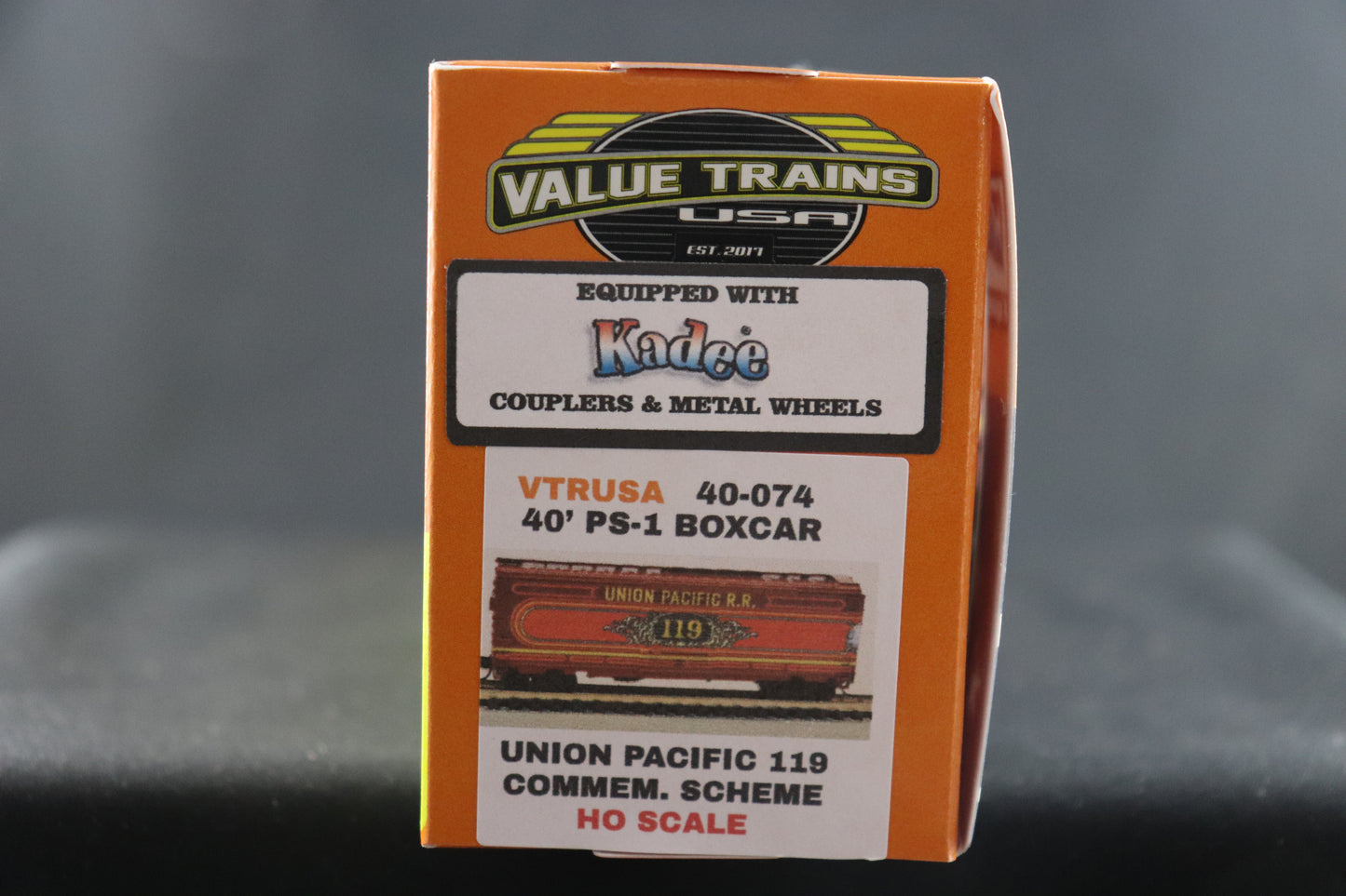 Value Trains 40' PS-1 UP 119 Commem Boxcar