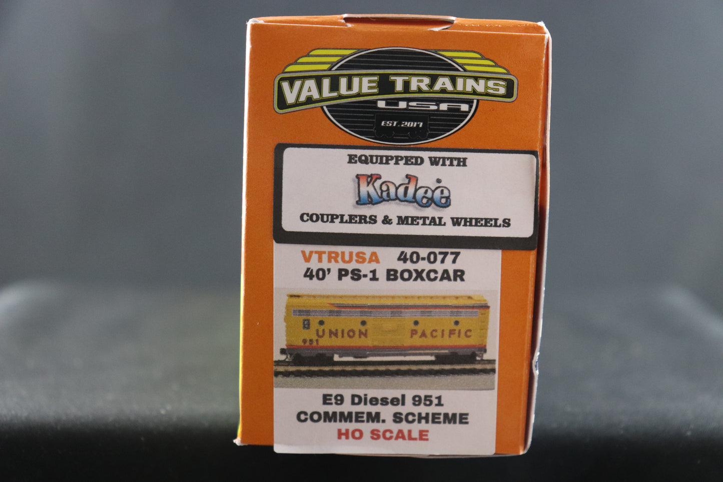 Value Trains 40' PS-1 E9 Diesel 951 Commem Boxcar #40-077