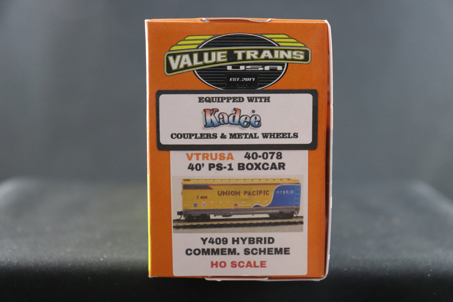 Value Trains 40' PS-1 Y409 Hybrid Comm Boxcar #40-078