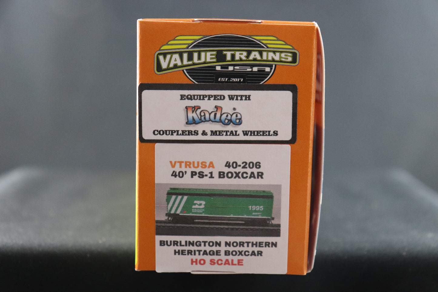 Value Trains 40' PS-1 Burlington Northern Heritage Boxcar #40-206