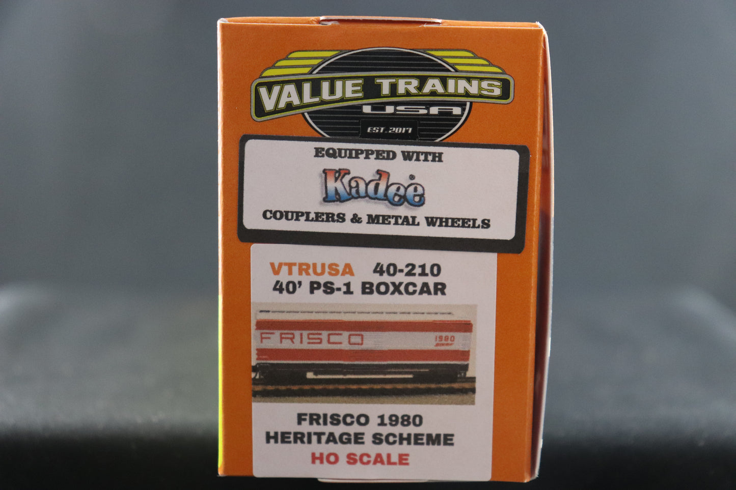 Value Trains 40' PS-1 Frisco Heritage Boxcar #40-210
