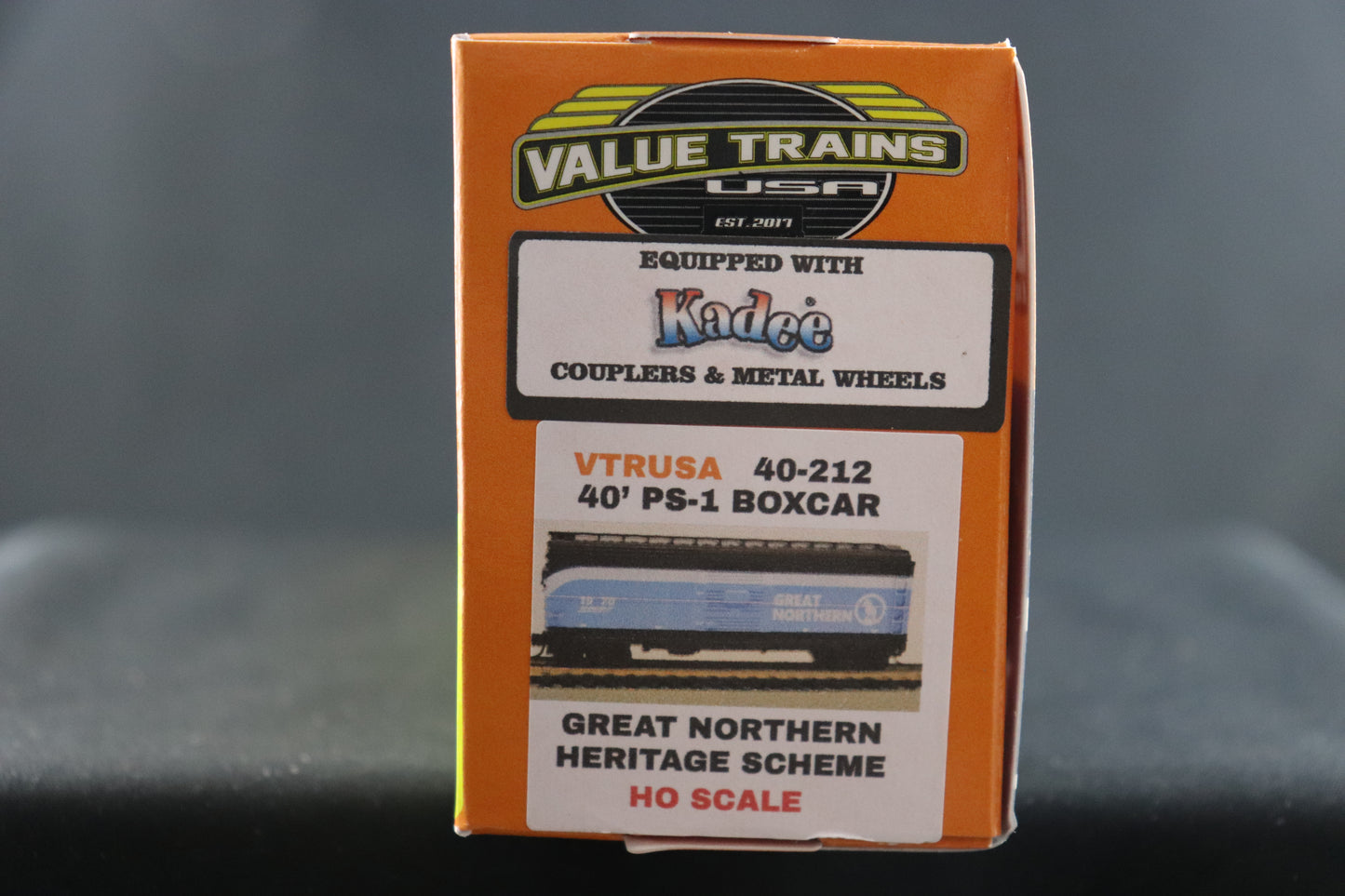 Value Trains 40' PS-1 Great Northern Heritage Boxcar #40-212