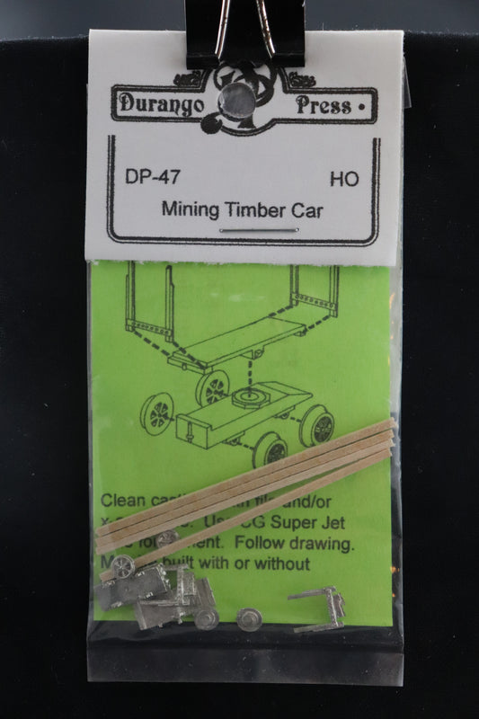 HO Durango Press Mining Timber Car