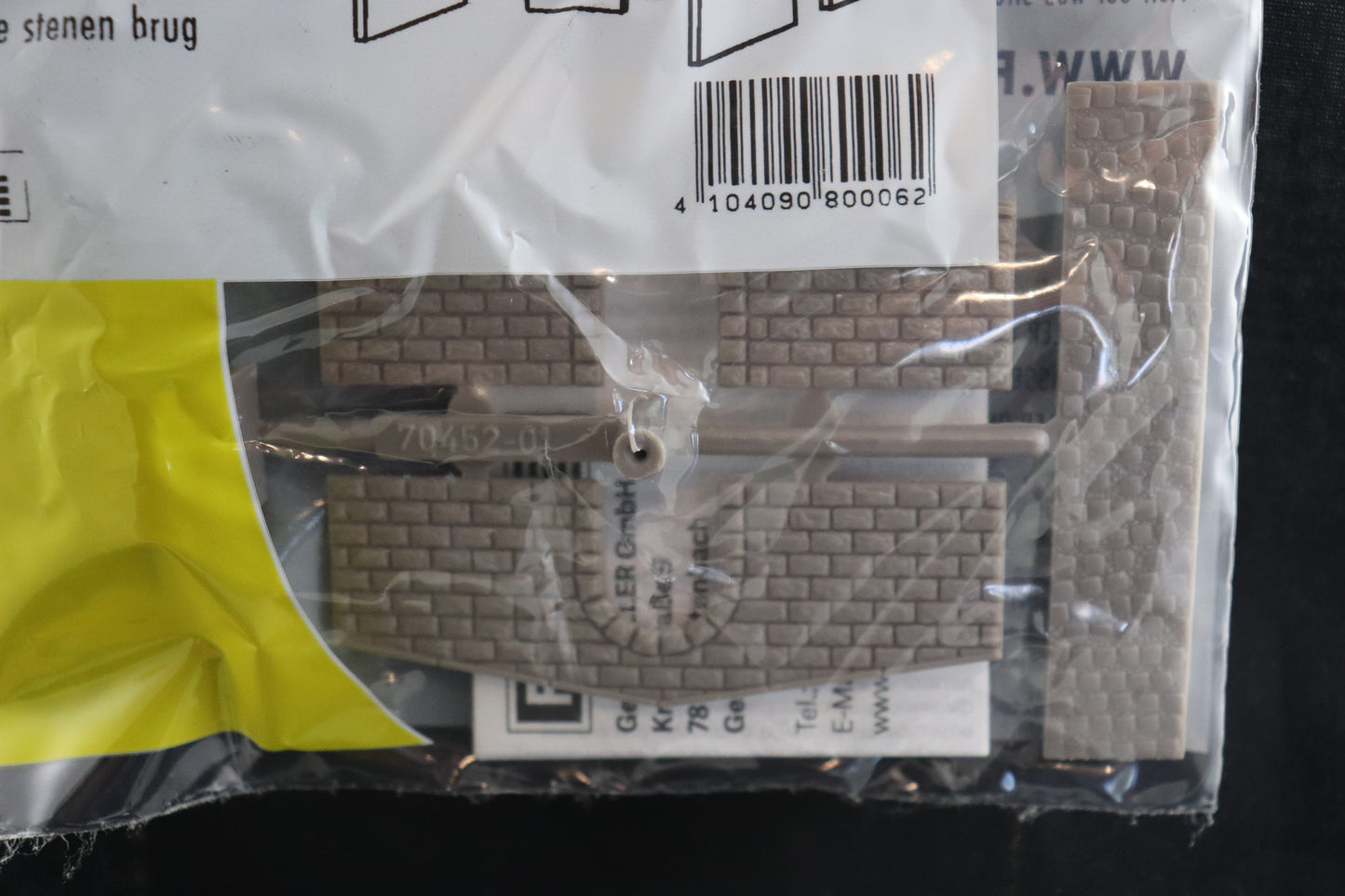 HO Scale Faller Small Stone Bridge