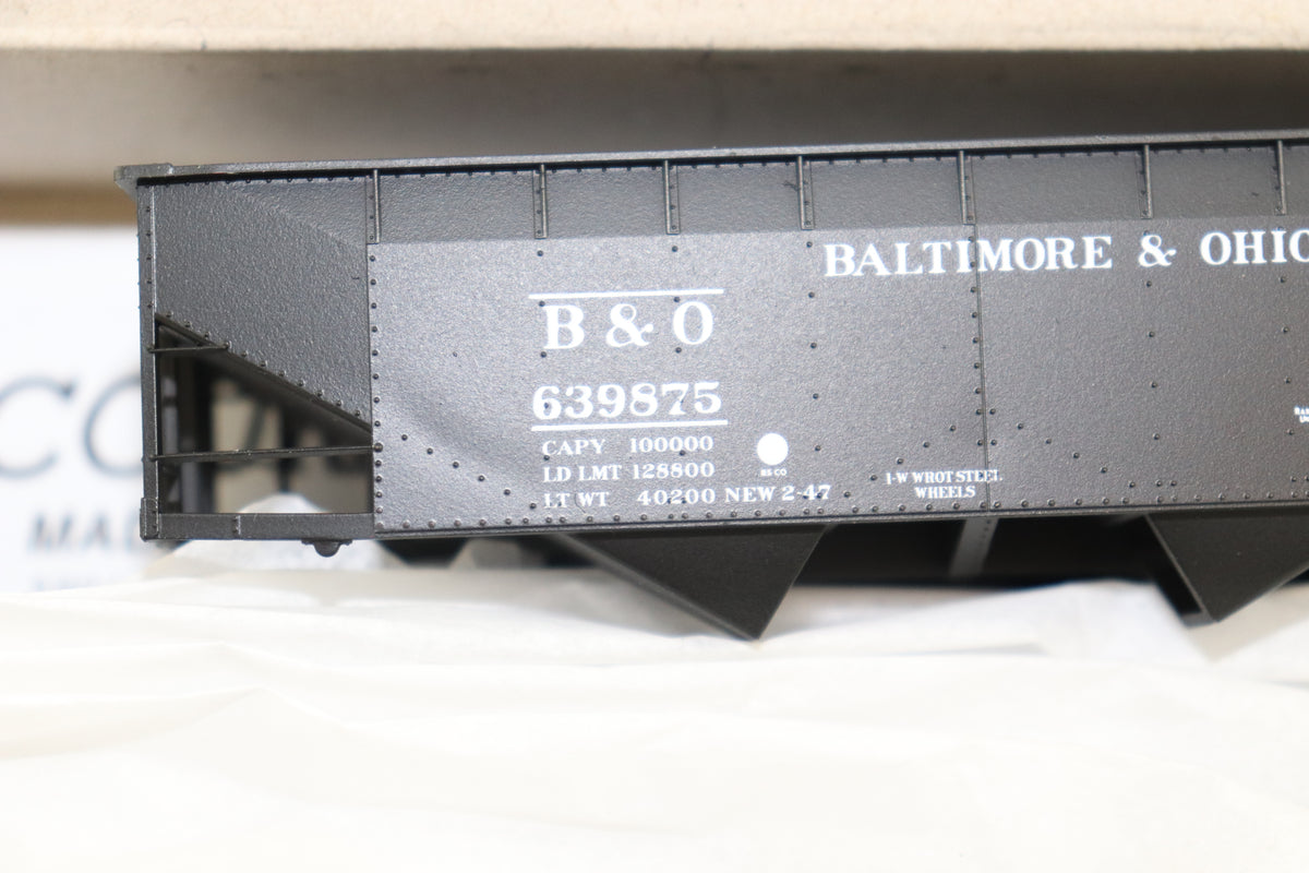HO Scale Accurail Offset Twin Hopper 639875 N-35a #81902 B&O
