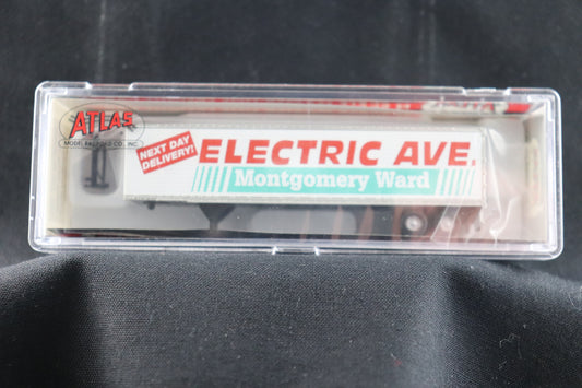 N Scale Atlas 45' Pines Trailer Montgomery Ward #4128