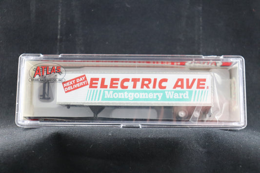 N Scale Atlas 45' Pines Trailer Montgomery Ward #4132