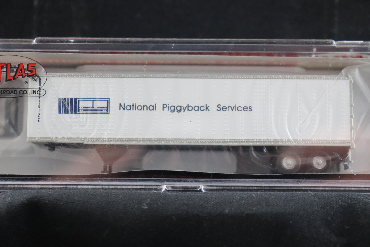 N Scale Atlas 45' Pines Trailer National Piggyback Services #750122