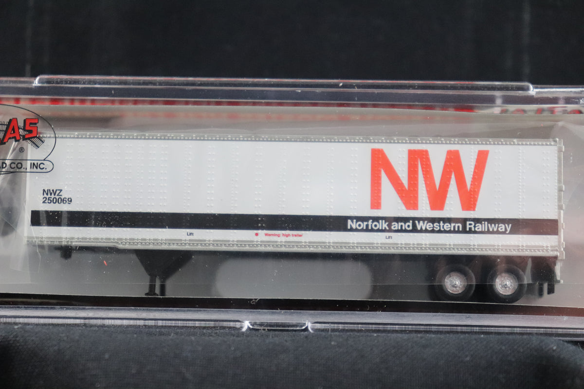 N Scale Atlas 45' Pines Trailer Norfolk & Western #250069