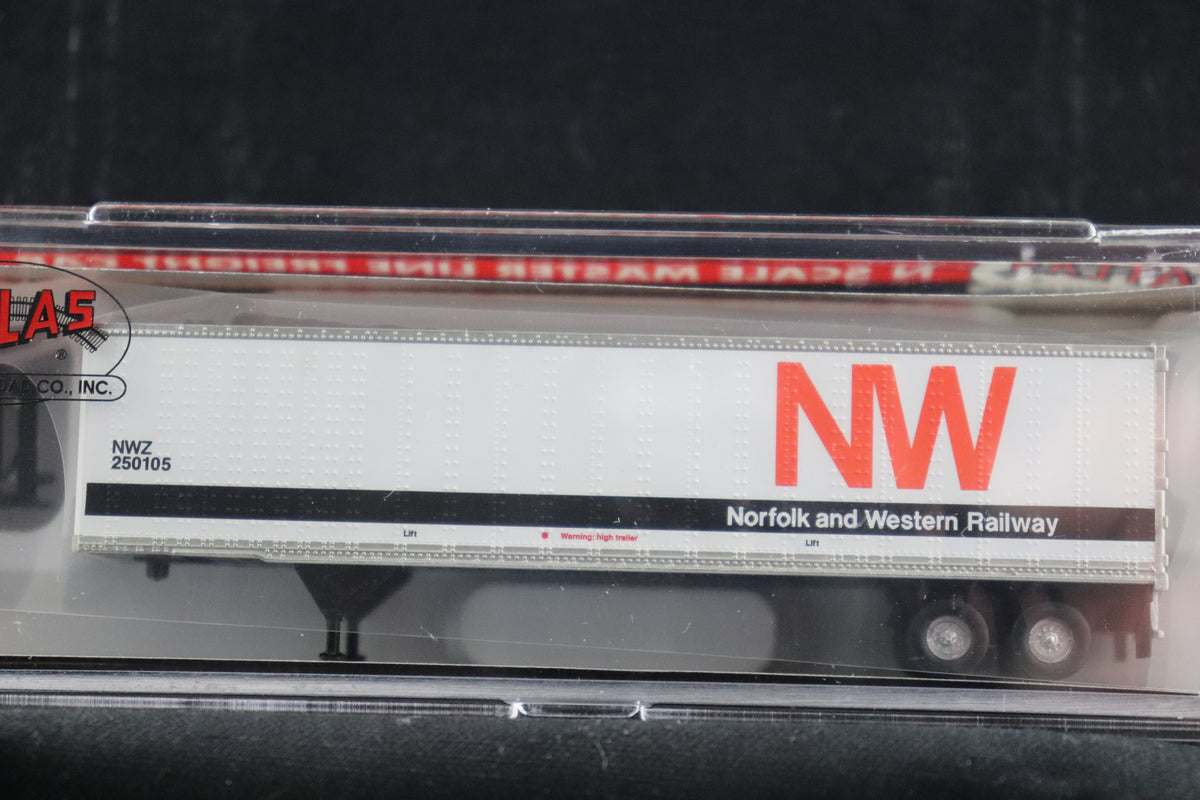 N Scale Atlas 45' Pines Trailer Norfolk & Western #250105