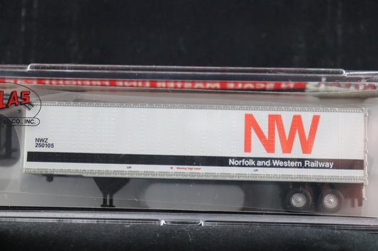 N Scale Atlas 45' Pines Trailer Norfolk & Western #250105