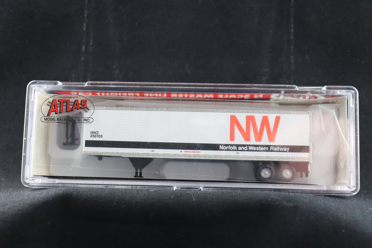 N Scale Atlas 45' Pines Trailer Norfolk & Western #250105