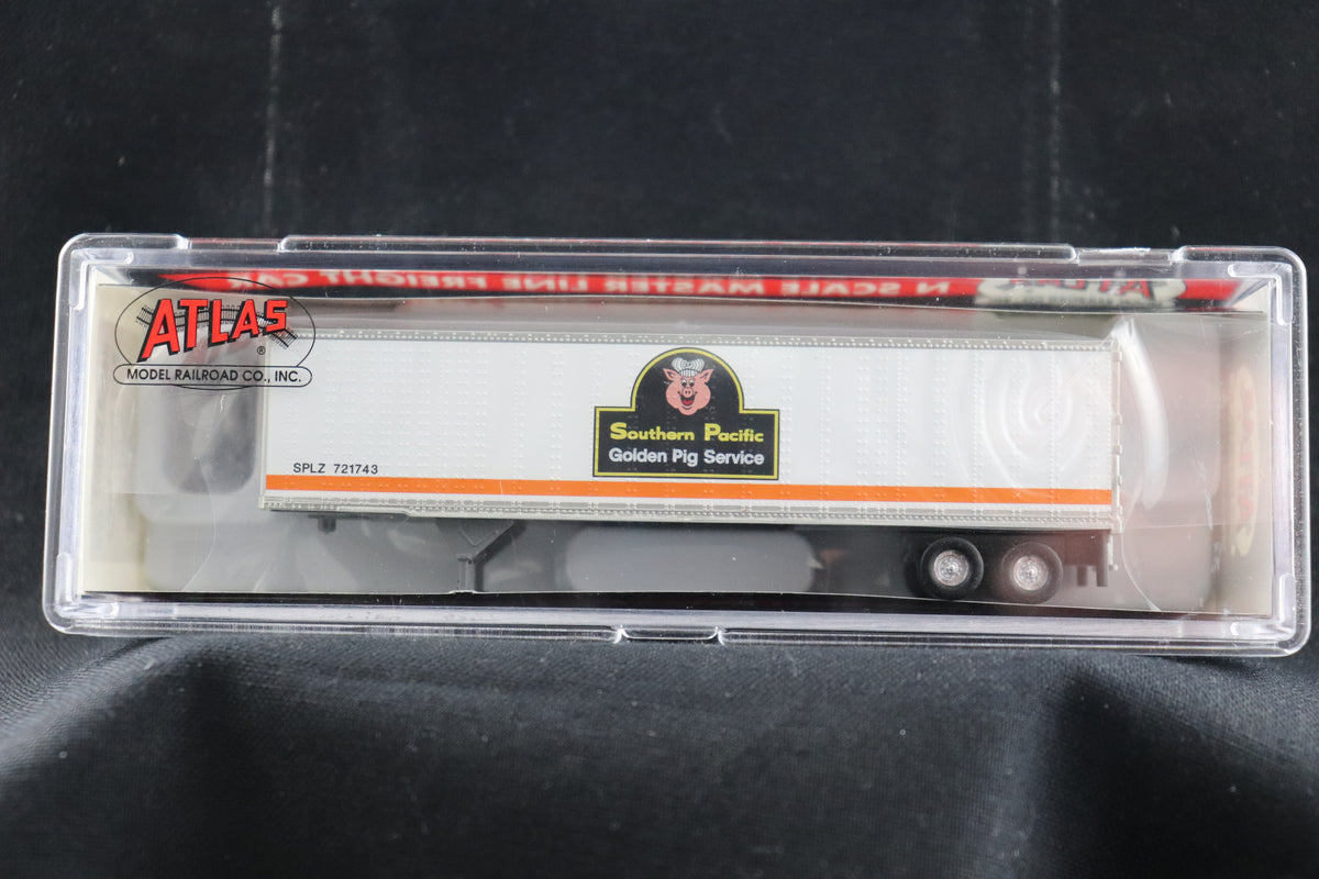 N Scale Atlas 45' Pines Trailer Southern Pacific #721743