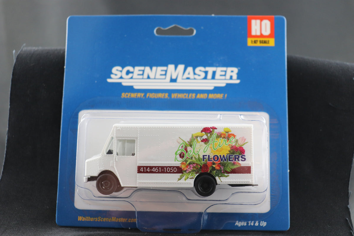 HO Scale Scene Master Bel Aire Flowers Van #12115