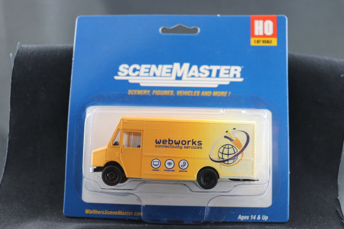 HO Scale Scene Master Cable Internet Service Van #12119