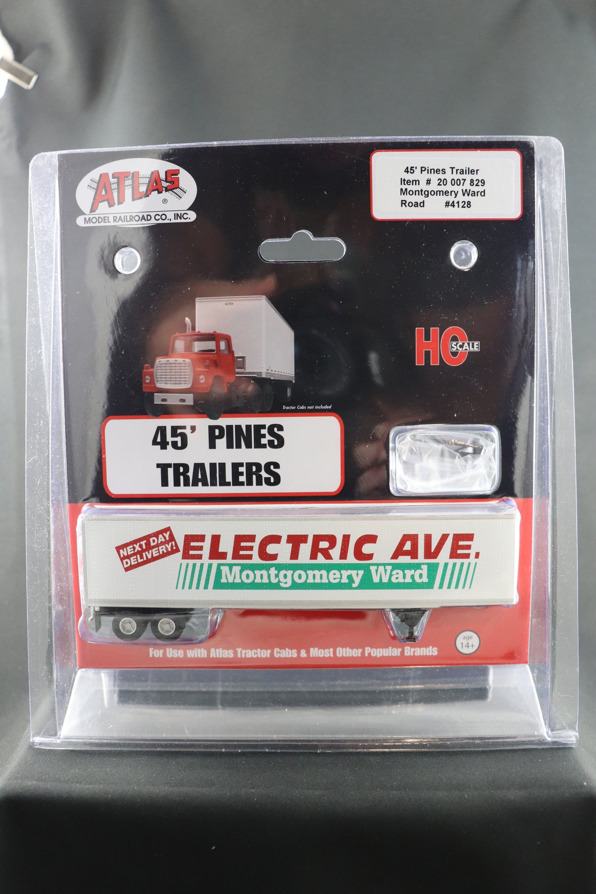 HO Scale Atlas 45' Pines Trailer #200078249 Montgomery Ward Electric Ave #4128
