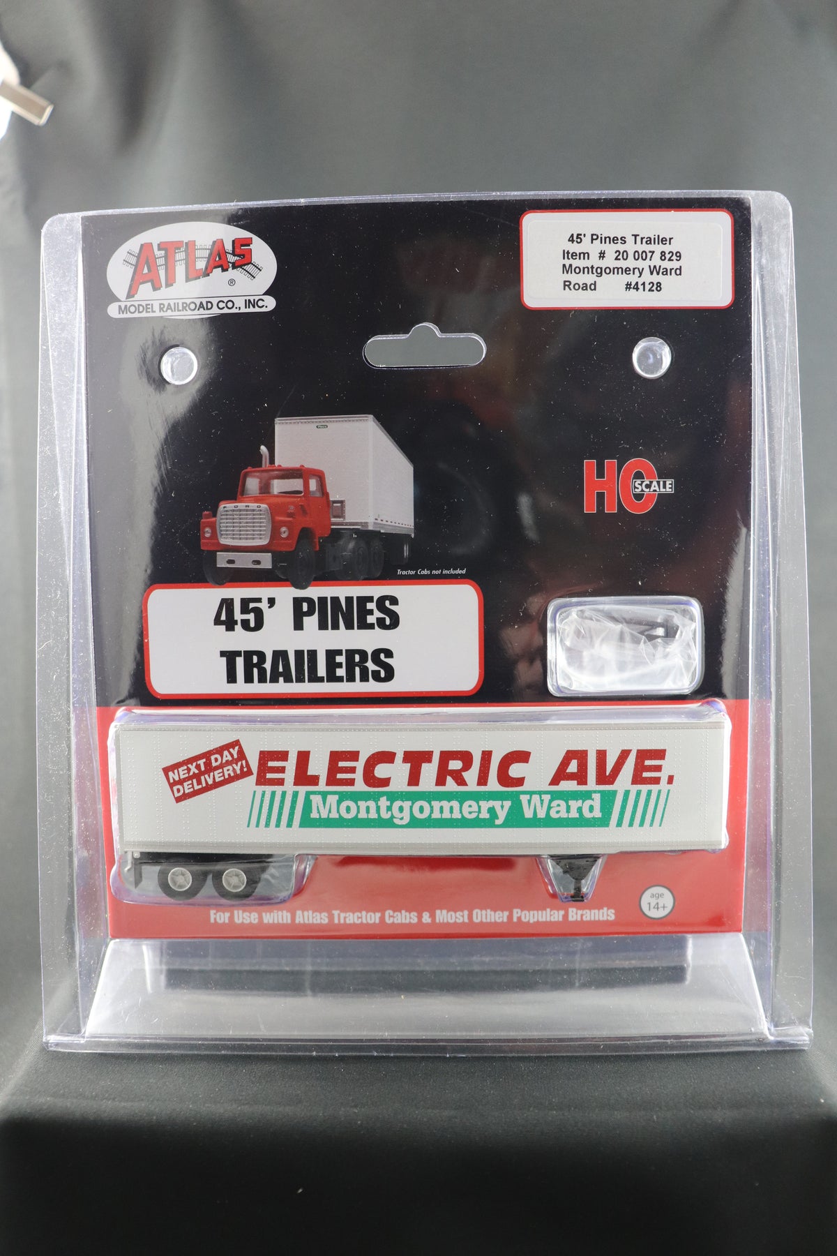 HO Scale Atlas 45' Pines Trailer #200078249 Montgomery Ward Electric Ave #4128