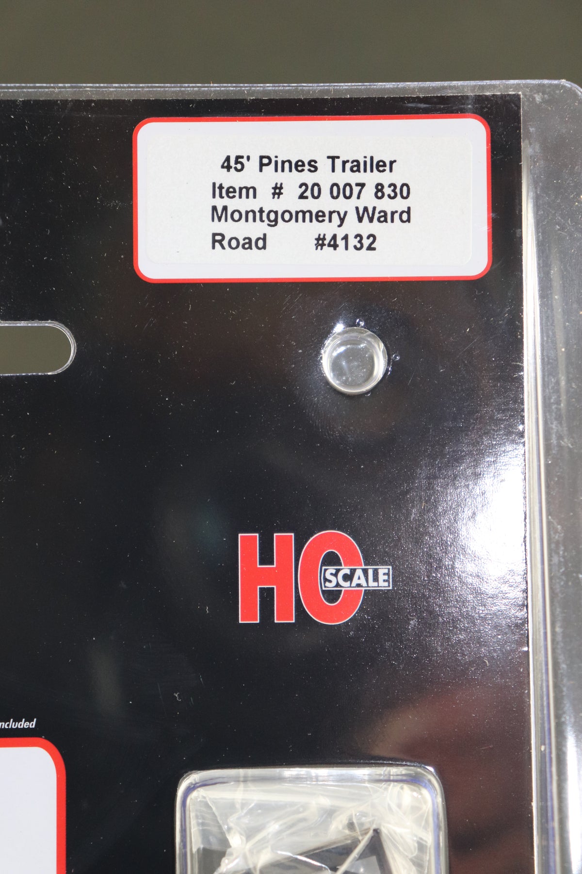 HO Scale Atlas 45' Pines Trailer #20007830 Montgomery Ward Electric Ave #4132