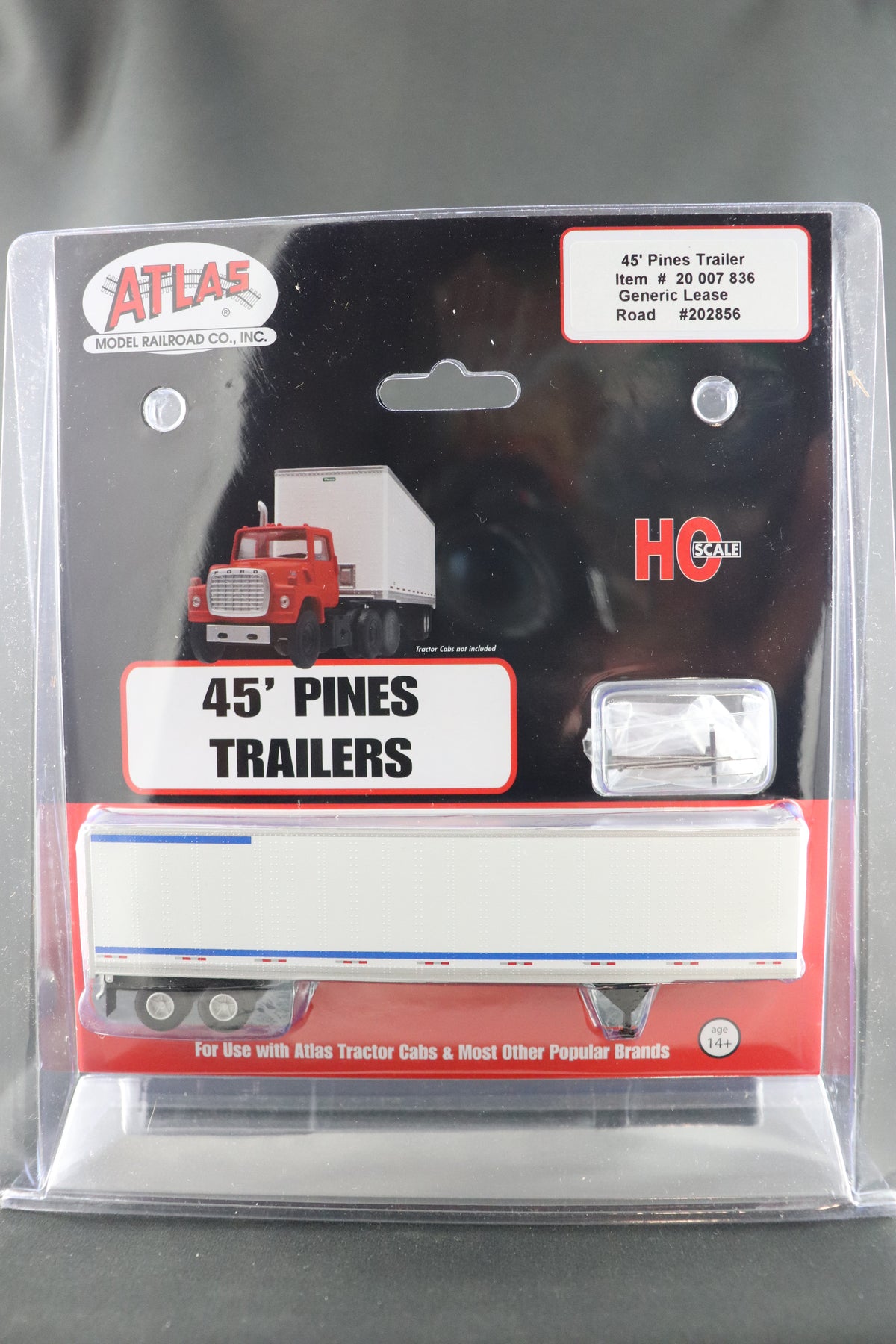 HO Scale Atlas 45' Pines Trailer #20007836 Generic Lease #202856
