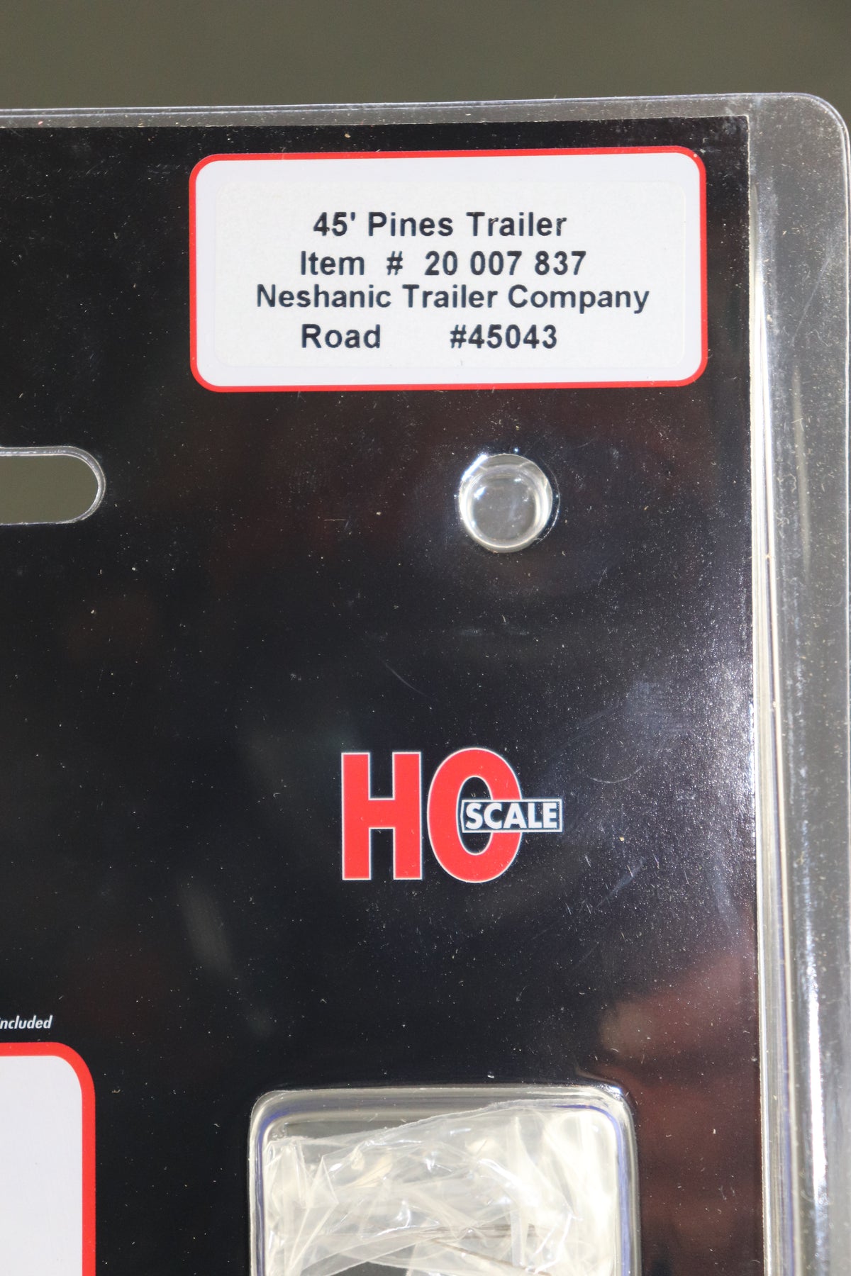 HO Scale Atlas 45' Pines Trailer #20007837 Neshanic Trailer Company #45043
