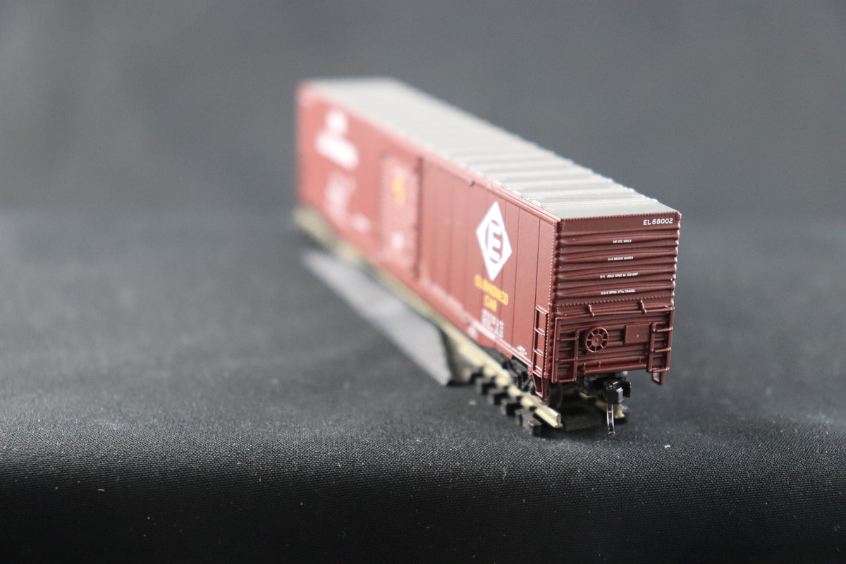 N Scale Atlas N ACF 60' Single Door Auto Parts Box Car Erie Lackawanna #68002