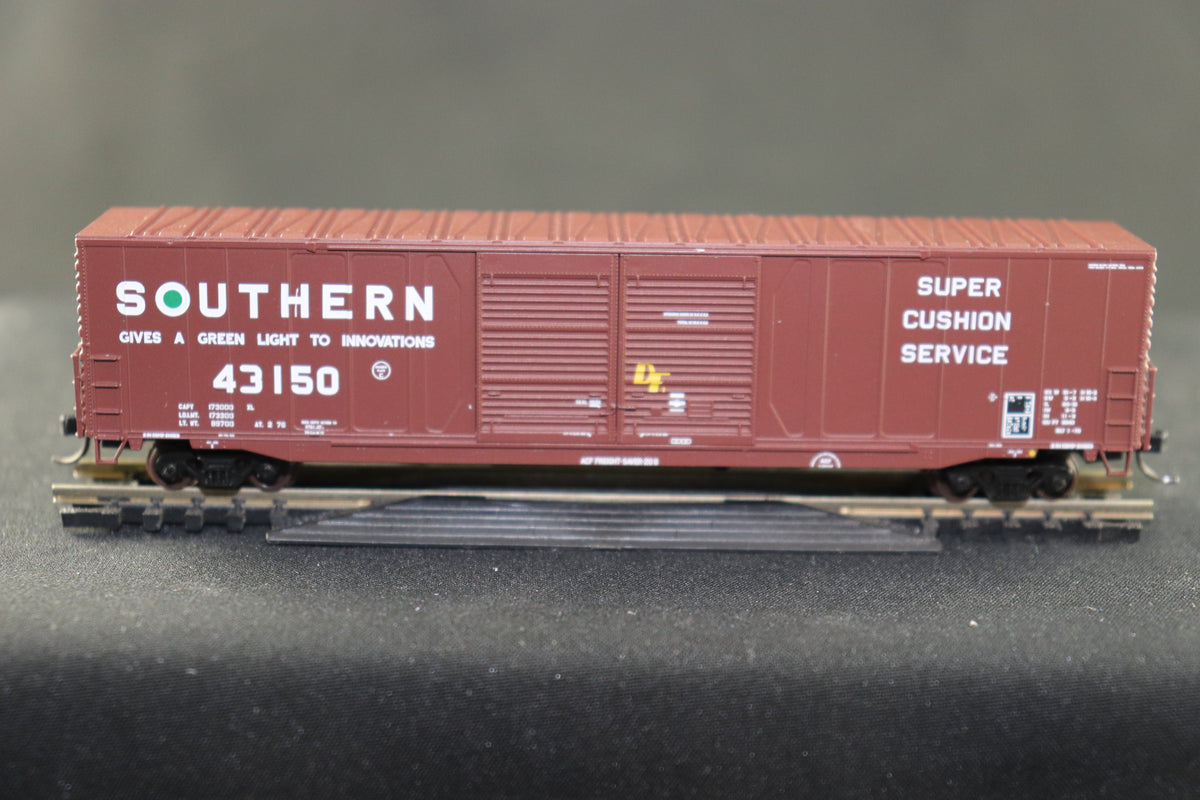 N Scale Atlas N ACF 60' Single Door Auto Parts Box Car Southern #43150