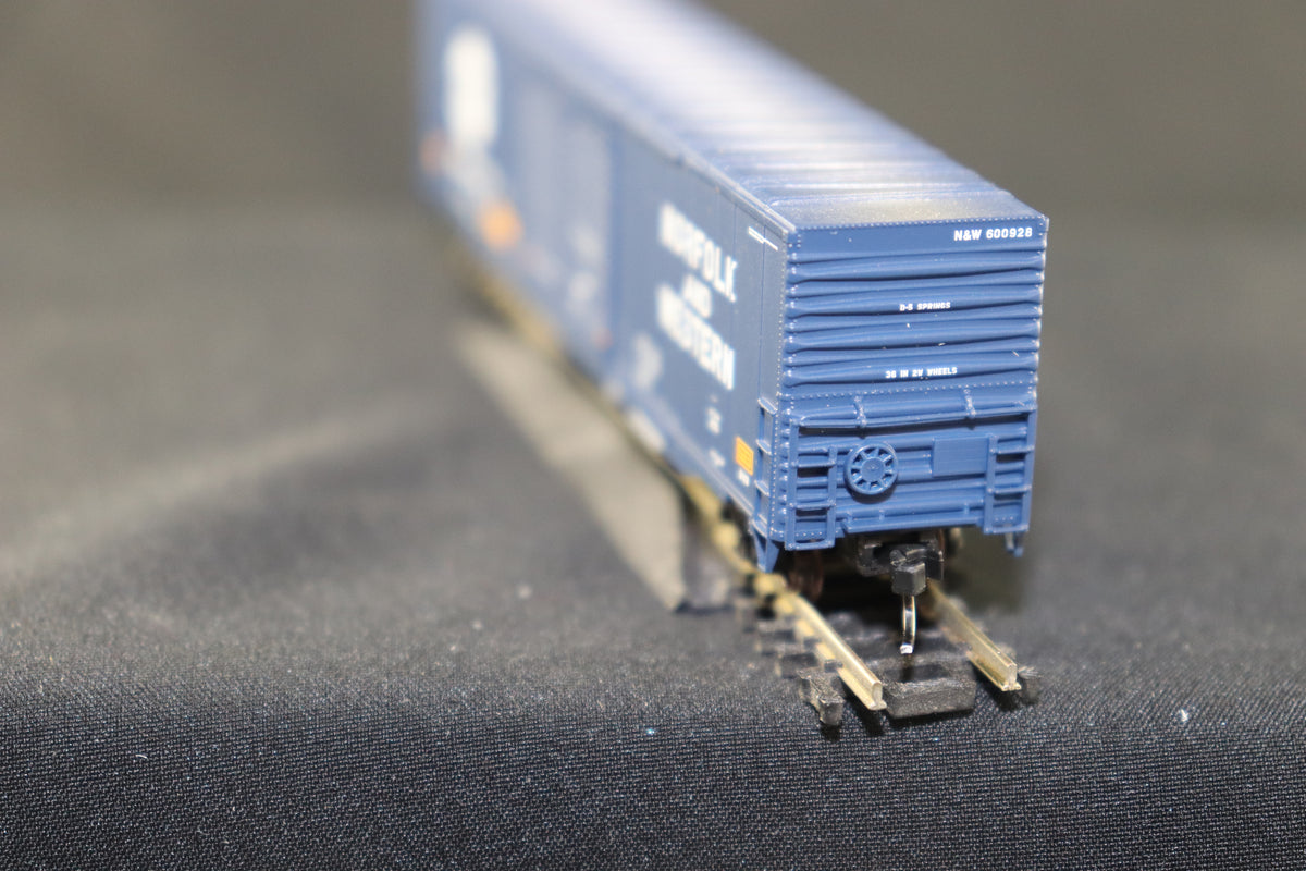 N Scale Atlas N ACF 60' Single Door Auto Parts Box Car Norfolk & Western #600928