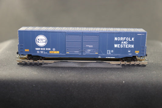 N Scale Atlas N ACF 60' Single Door Auto Parts Box Car Norfolk & Western #600929