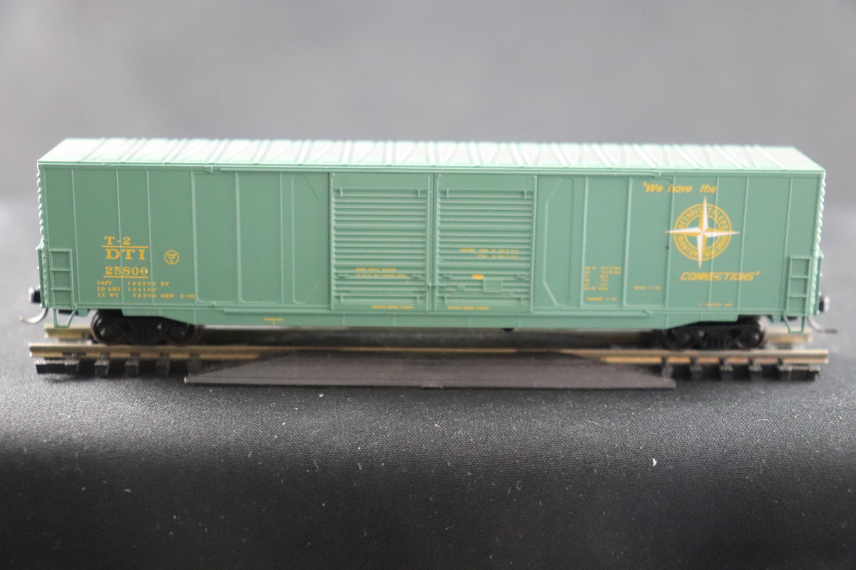 N Scale Atlas N ACF 60' Single Door Auto Parts Box Car DTI #25800