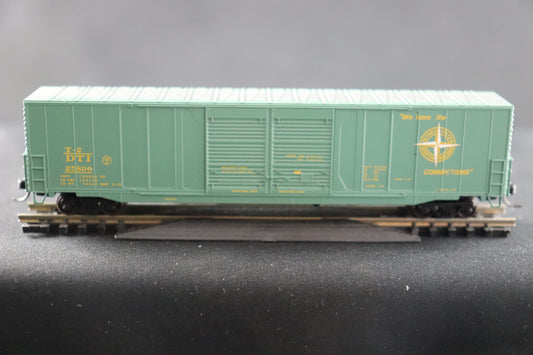 N Scale Atlas N ACF 60' Single Door Auto Parts Box Car DTI #25800