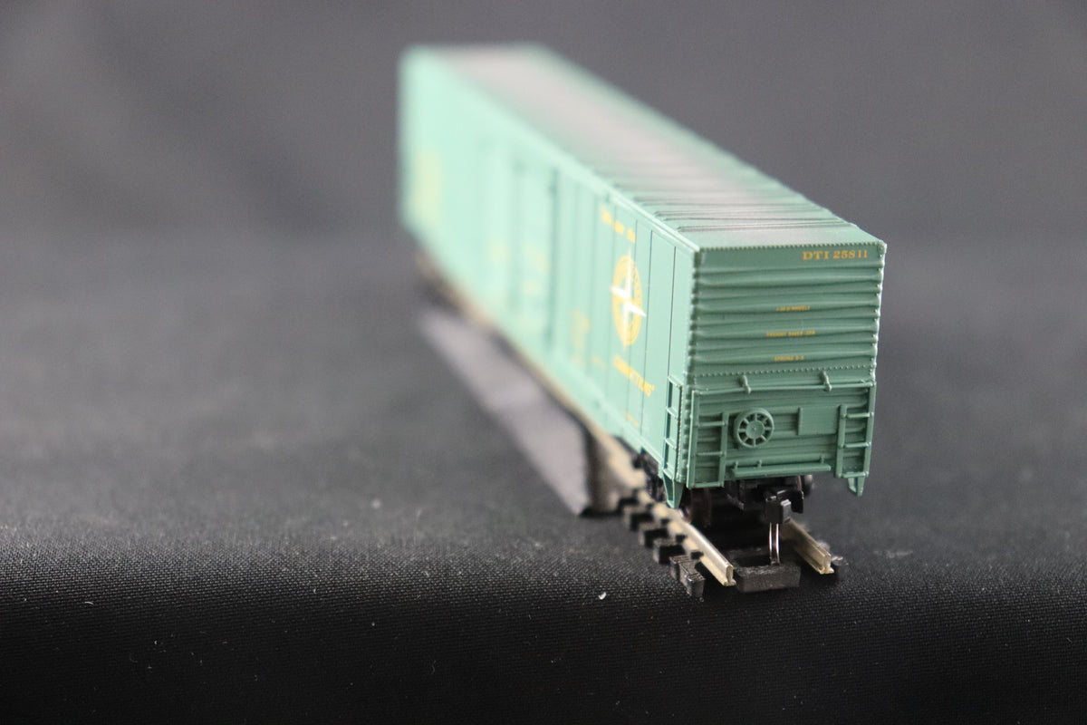 N Scale Atlas N ACF 60' Single Door Auto Parts Box Car DTI #25811